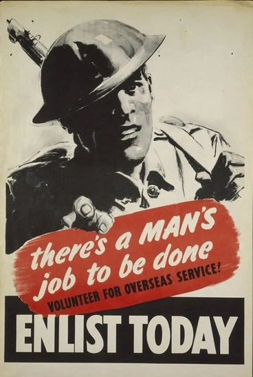 Image: Recruitment poster, 1940