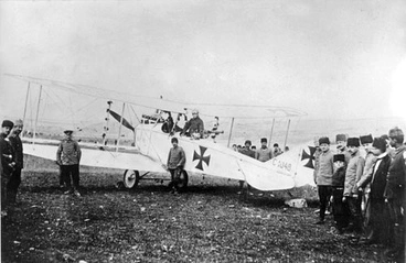 Image: German plane at Jerusalem