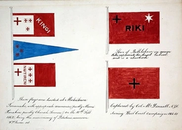 Image: King movement flags