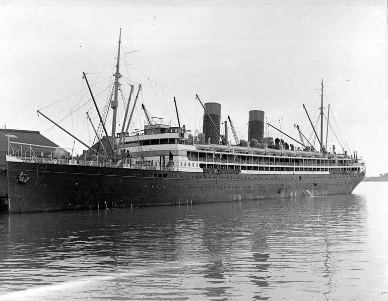 Image: RMS Niagara - the 1918 influenza pandemic