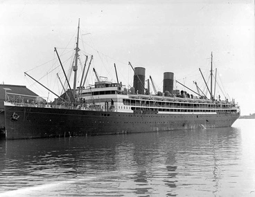 Image: RMS Niagara - the 1918 influenza pandemic