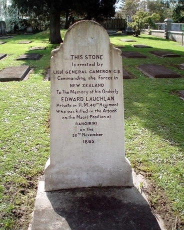 Image: Rangiriri grave
