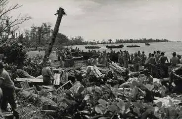 Image: Arriving at Guadalcanal, 1943