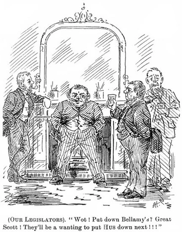 Image: MPs' perks cartoon, 1893