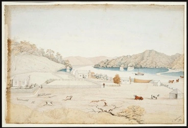 Image: Bravo Island settlement, 1879