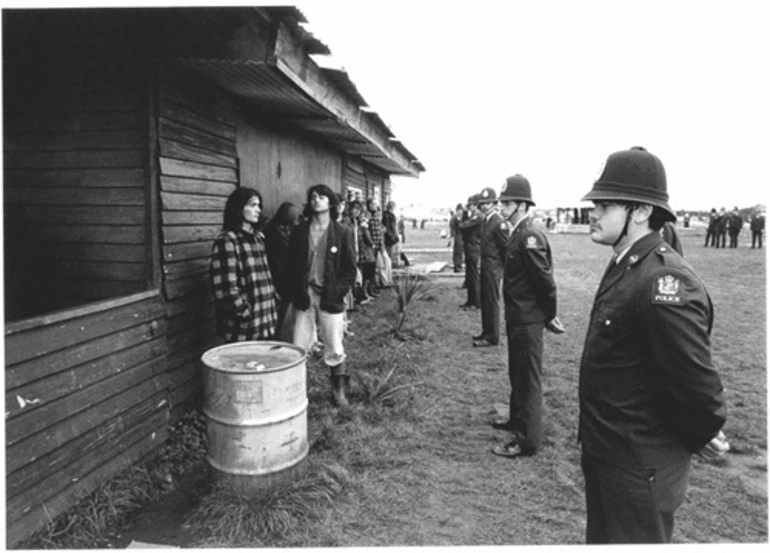 Image: Bastion Point protest, 1978