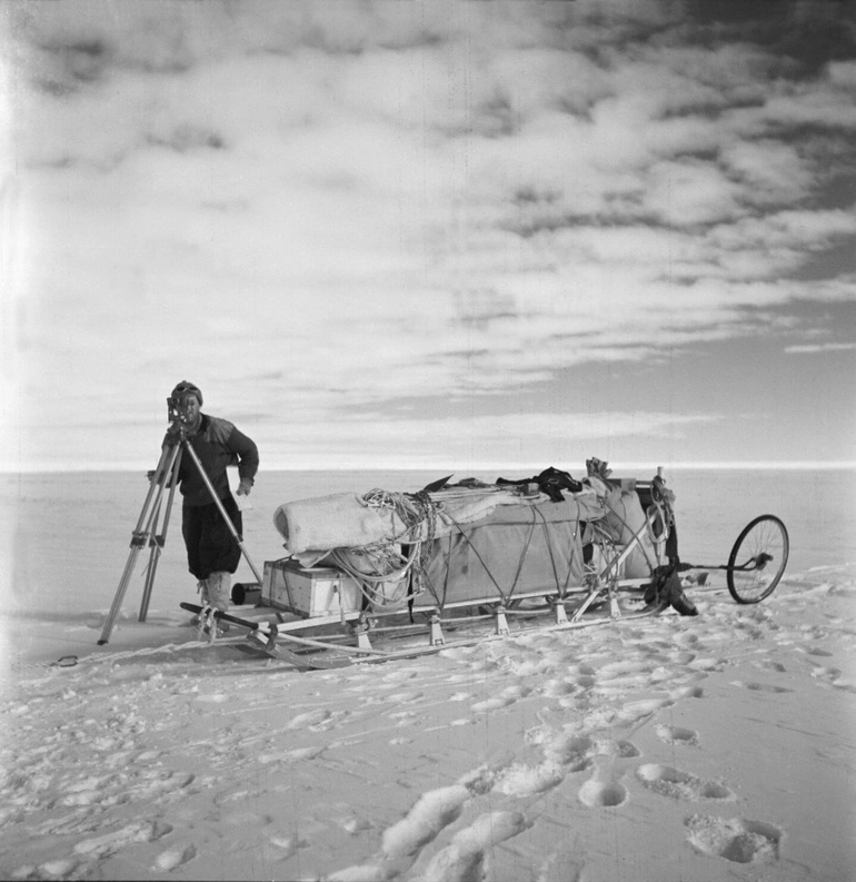 Image: Geological surveying in Antarctica