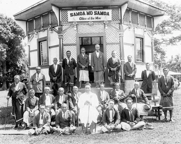 Image: The banishment of Tupua Tamasese Lealofi III