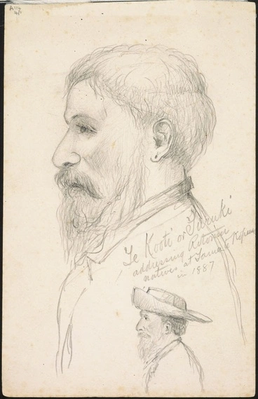 Image: Te Kooti in 1887