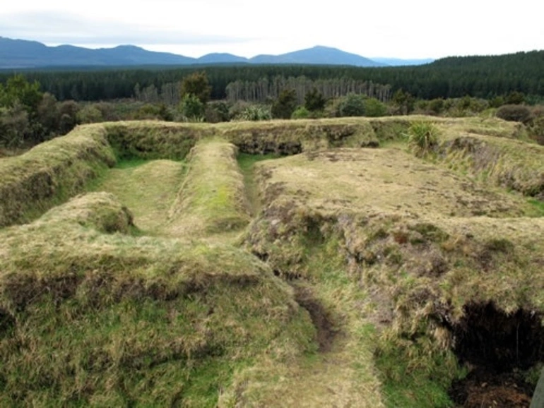 Image: Te Pōrere redoubt