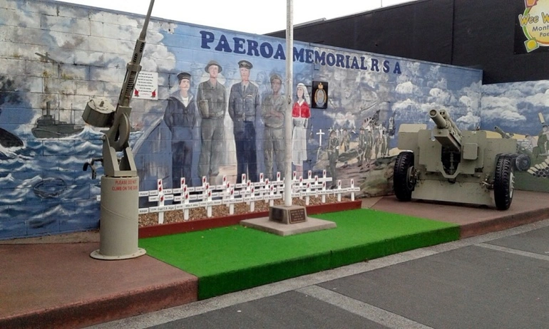 Image: Paeroa RSA memorial