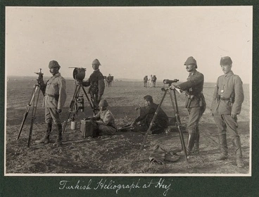 Image: Ottoman Army heliograph