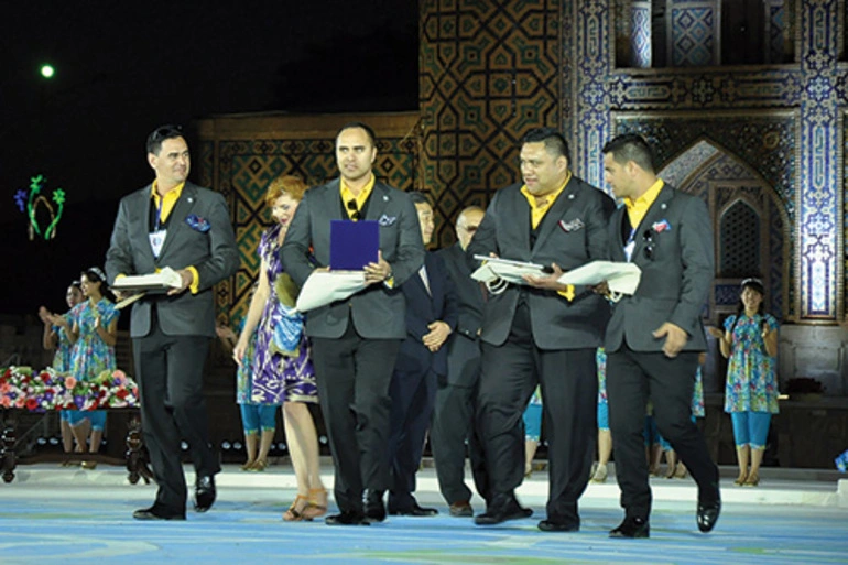 Image: Feature - On Foreign Soil: Modern Maori Quartet in Uzbekistan