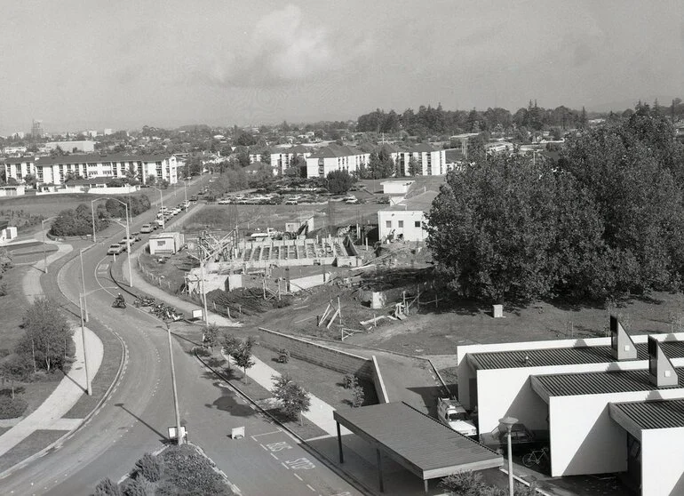 Image: The Student Union Building under construction