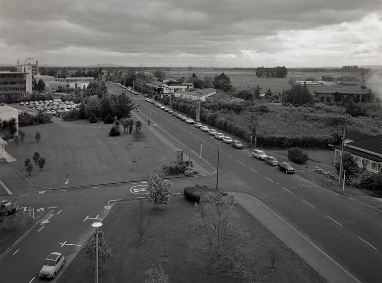 Image: B Block and the Station, 1977