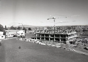 Image: The Library under construction