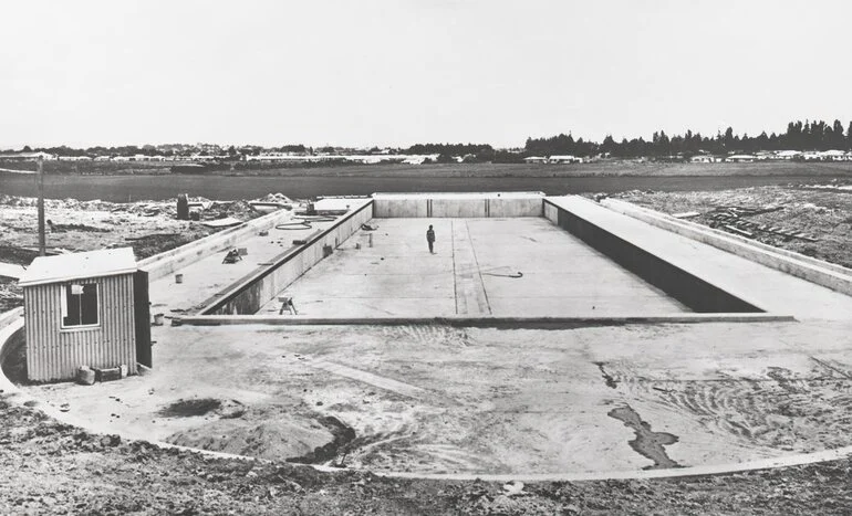 Image: The Swimming Pool under construction