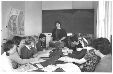 Image: French tutorial in the late 1960s