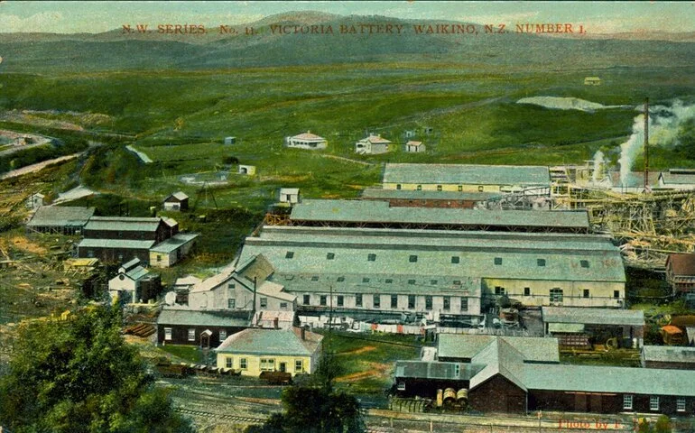 Image: Victoria Battery, Waikino, N.Z. Number 1.