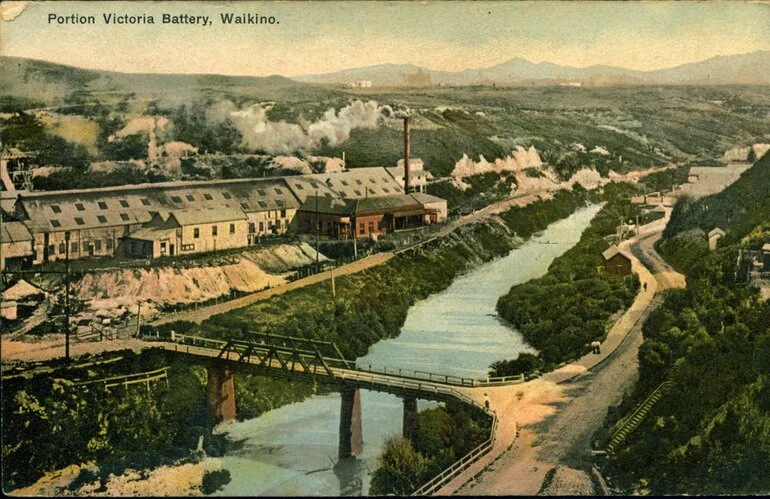 Image: Portion Victoria Battery, Waikino