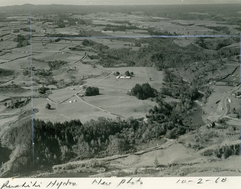 Image: Ruahihi Power Station Site, Tauranga 1968