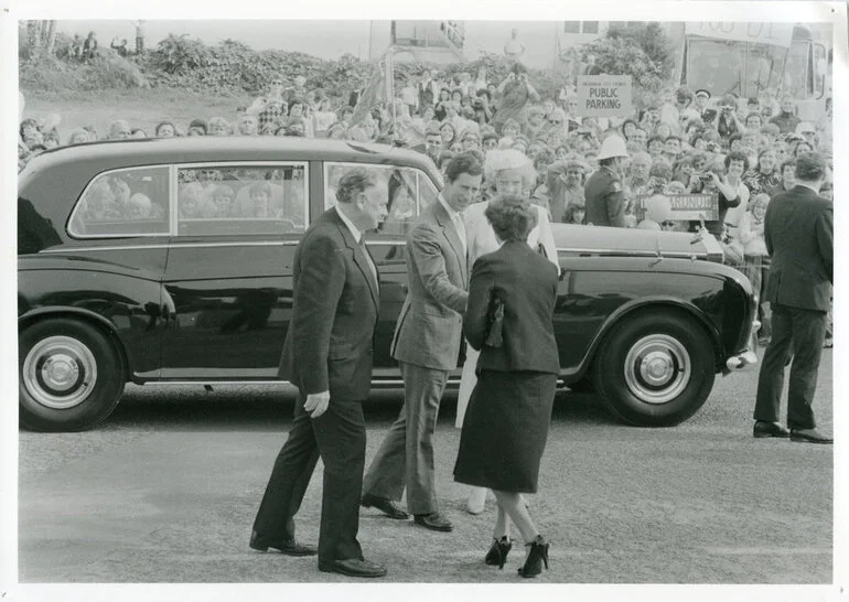 Image: Prince Charles and the Allens 1983