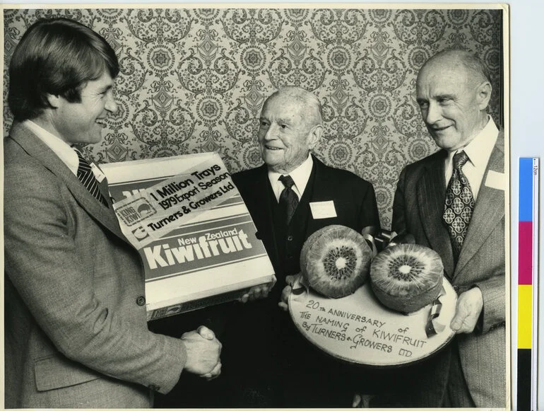 Image: 20th Anv Kiwifruit naming 1979