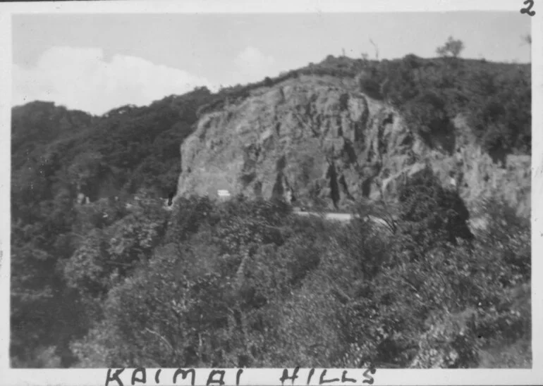 Image: Kaimai Road 1947