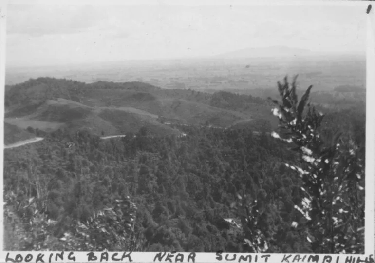 Image: Kaimai Road 1947