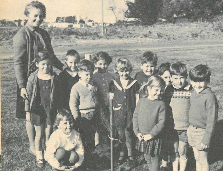 Image: Mount Primary Arbor Day 1968