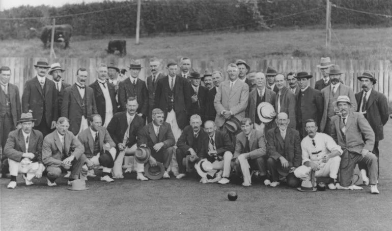 Image: Te Puke Bowling Club 1920
