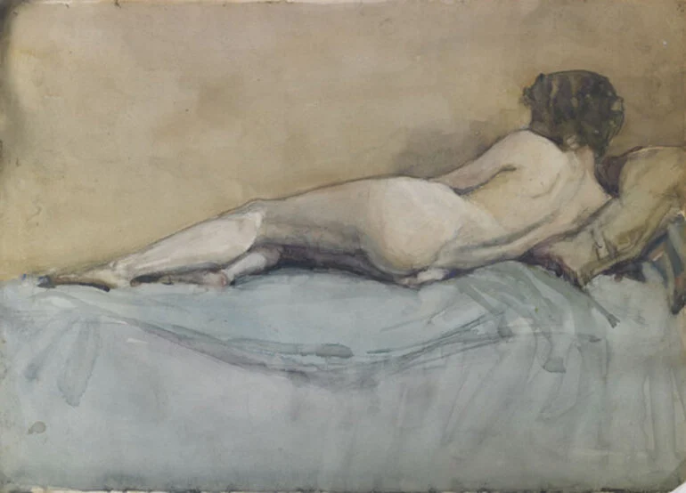 Image: Nude study.