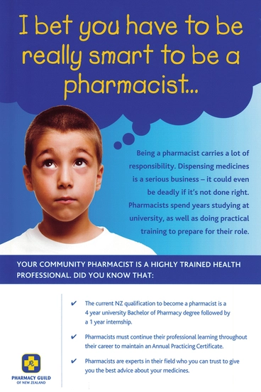 I bet you have to be really smart to be a pharmacist... Image: I bet you have to be really smart to be a pharmacist...