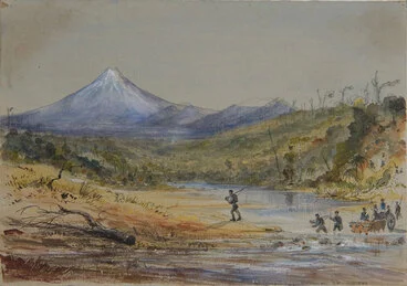 Image: Mount Egmont from Oakura.