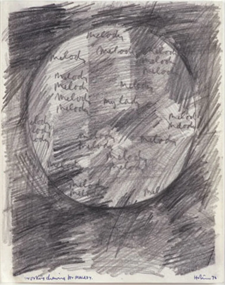 Image: Working drawing for Malady.