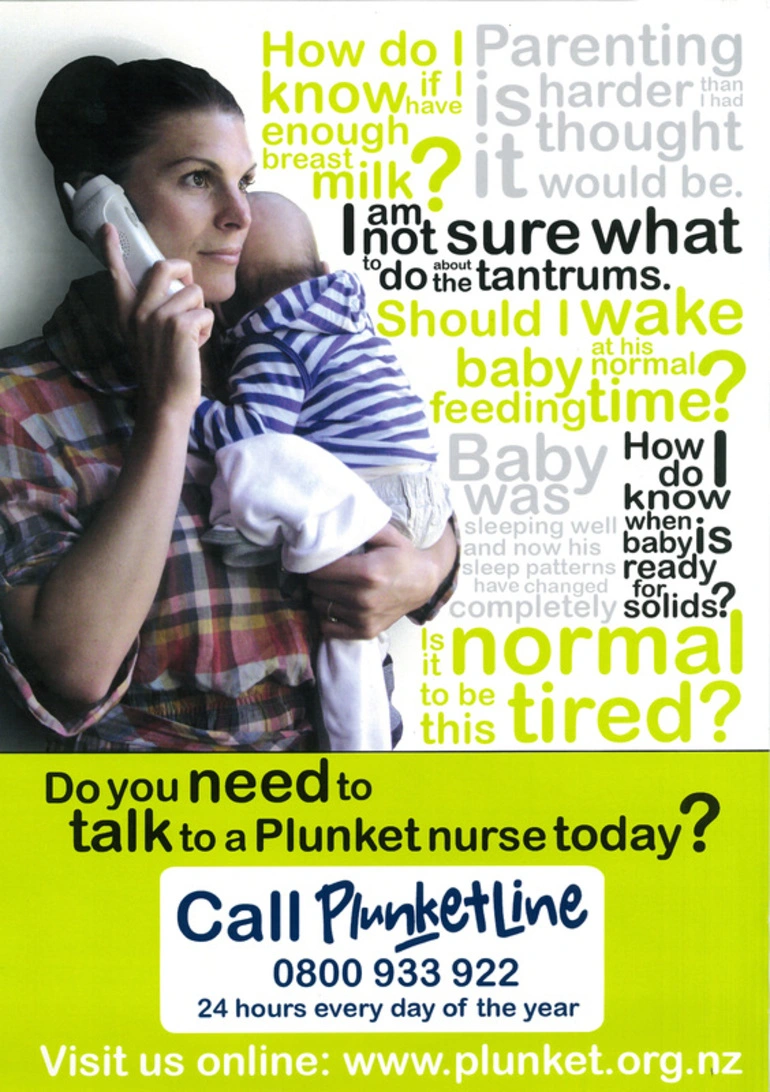 Image: Call Plunketline poster
