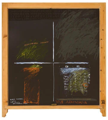 Black window, Port Chalmers. Image: Black window, Port Chalmers.