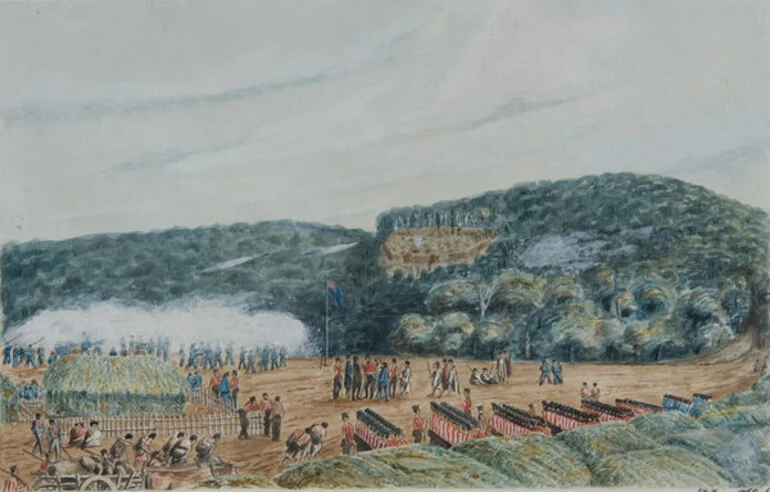 Image: Ruapekapeka, N.Z. January 1846.