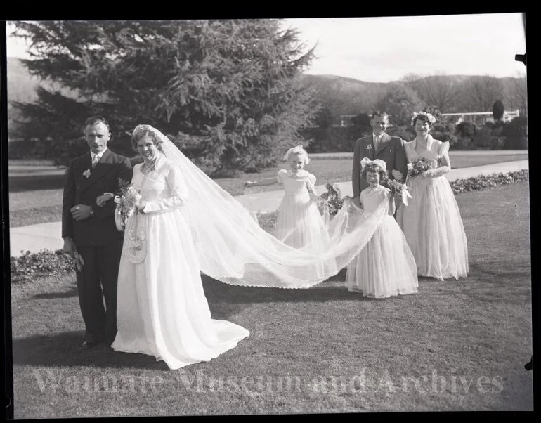 Image: Wedding party