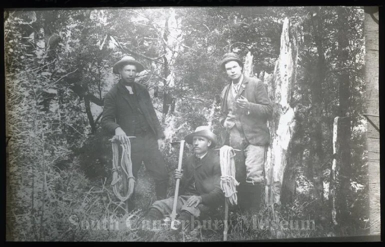 Image: The first conquerors of Mount Cook