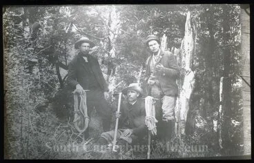 The first conquerors of Mount Cook Image: The first conquerors of Mount Cook