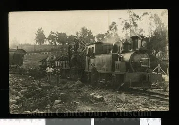 Image: [Quarry locomotive, Timaru]