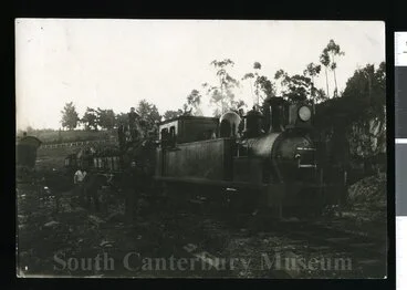 Image: [Locomotive, King's Quarry, Timaru]