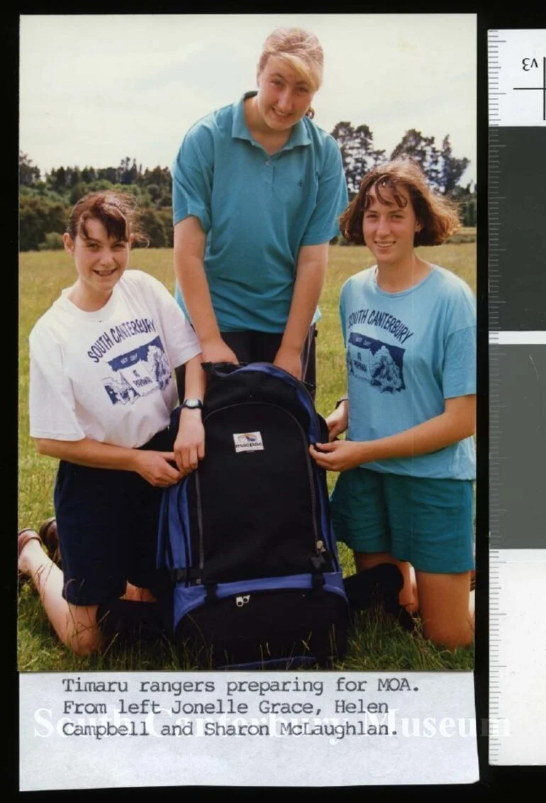 Image: Timaru Rangers Jonelle Grace, Helen Campbell, and Sharon McLauglan