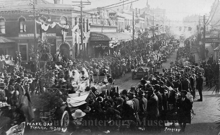 Image: Peace Day, Timaru 19.7.1919 [1041 Ferrier]