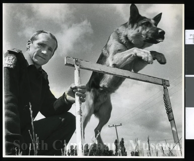 Image: Bill Phiskie and dog Troy