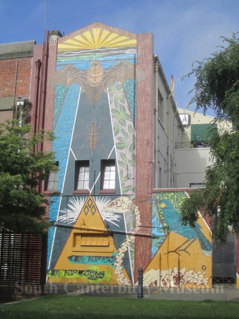 Image: Street art mural, George Street, Timaru