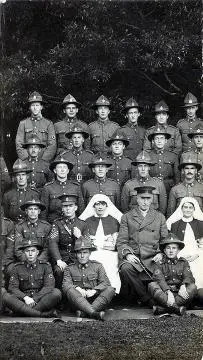 Medical staff, Featherston Military Camp : digital image Image: Medical staff, Featherston Military Camp : digital image