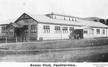 ANZAC Club, Featherston Image: ANZAC Club, Featherston