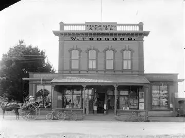 W. Toogood, Featherston store Image: W. Toogood, Featherston store